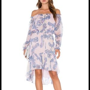 Diane Von Furstenburg Camila Two Dress in Papillon Periwinkle Ombré